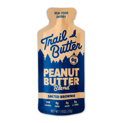 Trail Butter pouch detail with visible tear notch and portable design benefit