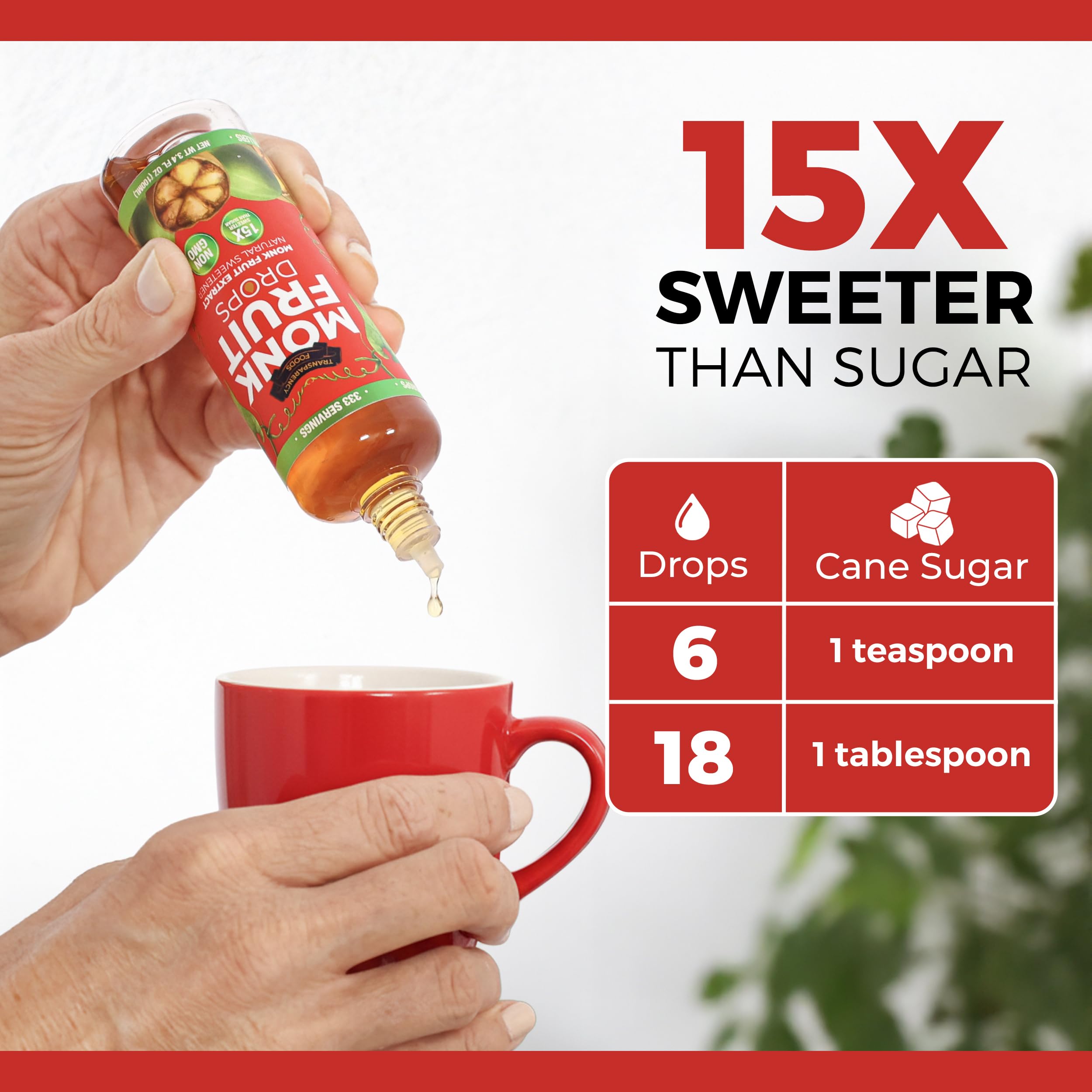 Transparency Foods close-up label highlighting ingredient clarity and non-GMO benefit