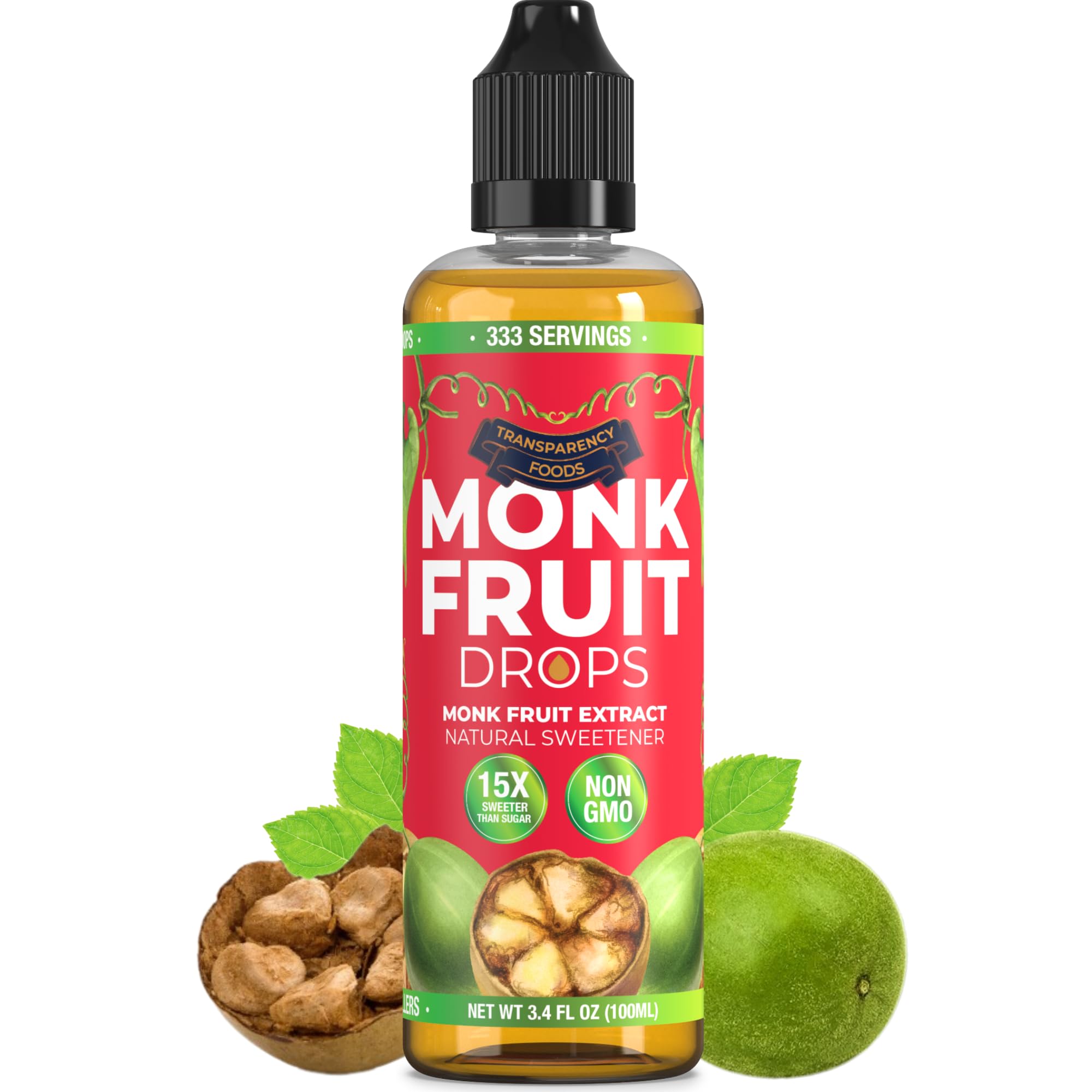 Transparency Foods front packaging showing bottle and branding for quick recognition and trust