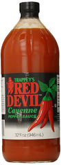 Trappey's Red Devil 32 oz front bottle shows label and large quantity benefit