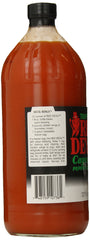 Trappey's bottle beside toast demonstrates Red Devil adding flavor to meals