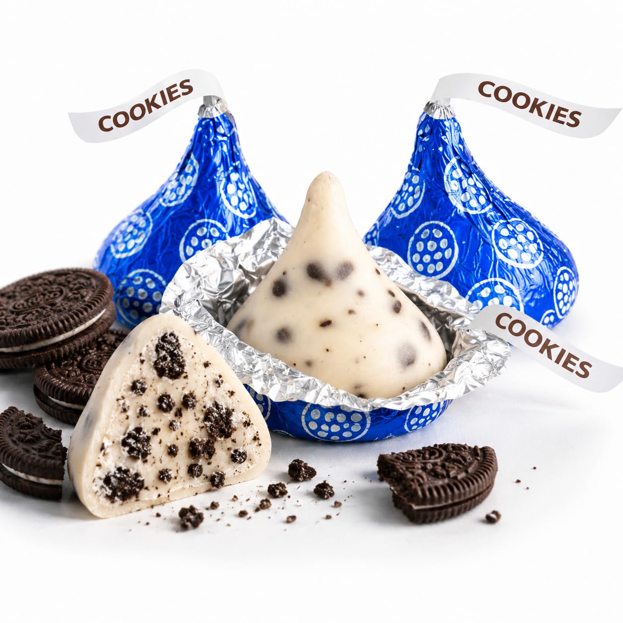 TREATBASKET candies scattered over cupcakes, useful as baking toppers