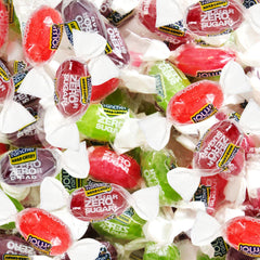 Treatizo close-up of hard candy surface highlighting glossy texture and concentrated fruit color