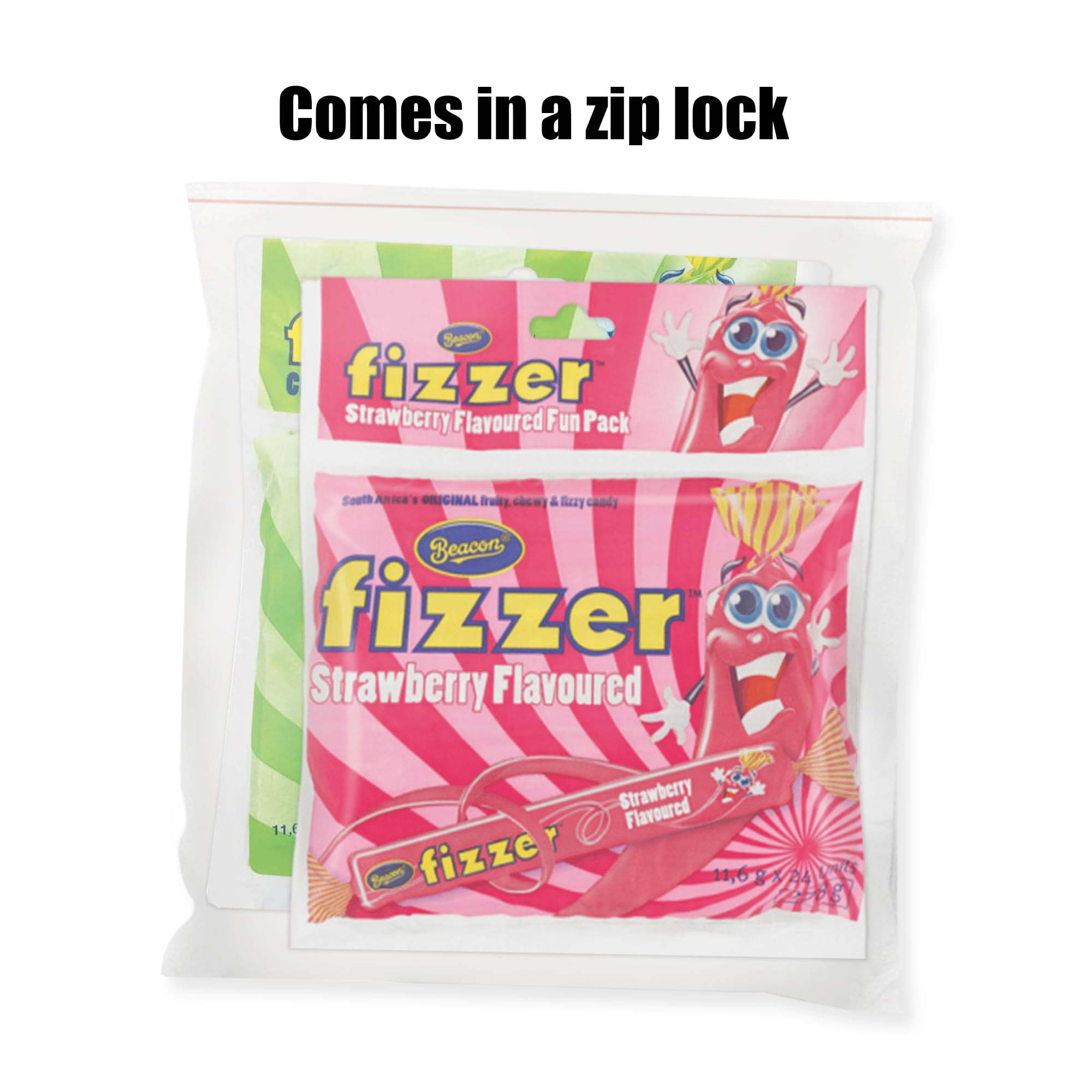Treats from Home Beacon Fizzers close-up of candy surface and texture highlighting fizz sensation