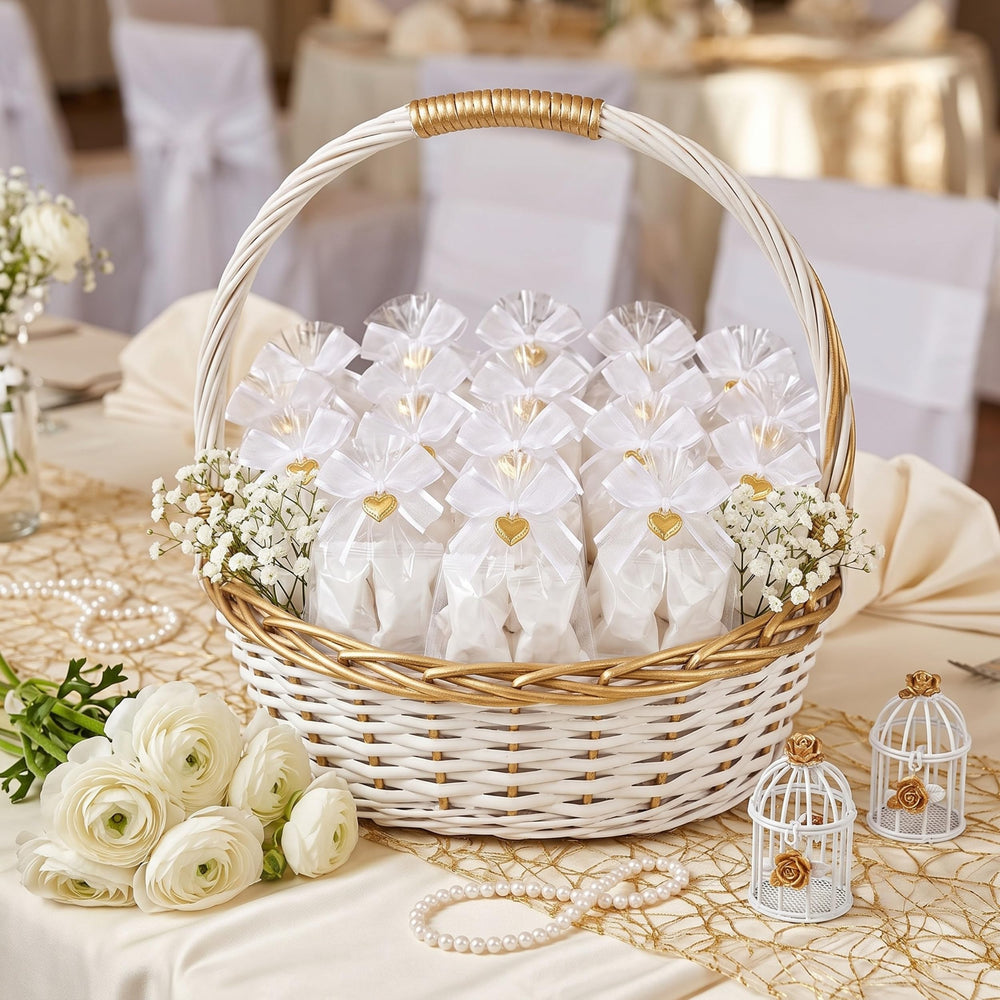 Tree Treasures mixed candy buffet with white mints showing styling versatility