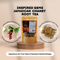 Trelawny Inspirations root texture detail highlighting quality and wildcrafted origin
