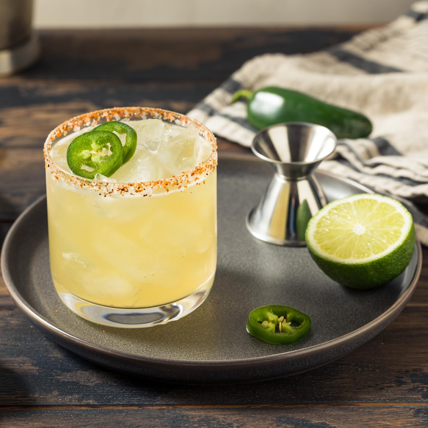 Tres Agaves open bottle in fridge showing storage freshness and convenience benefit