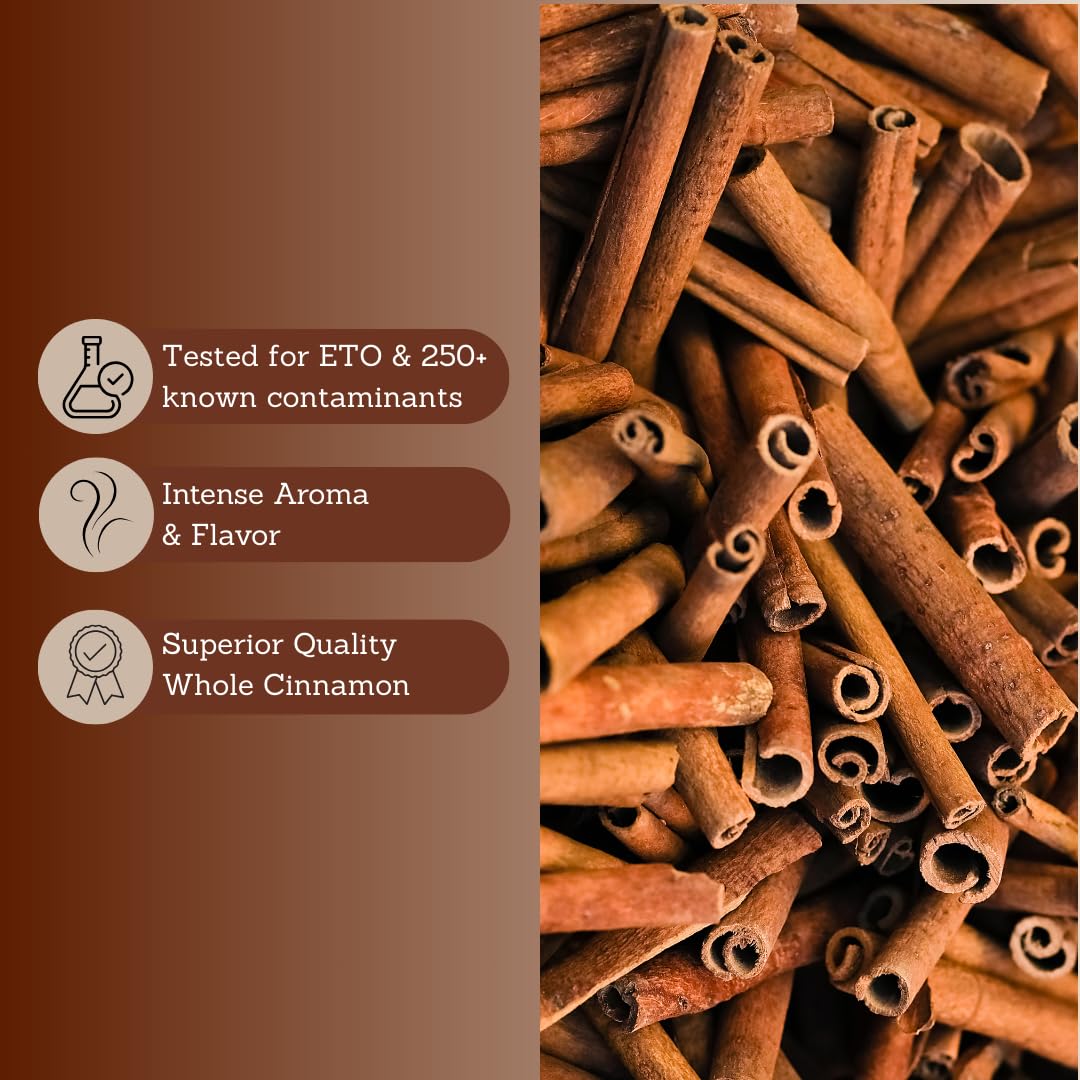 Tribal Trail close-up of cinnamon stick bark texture highlighting fresh aromatic oils