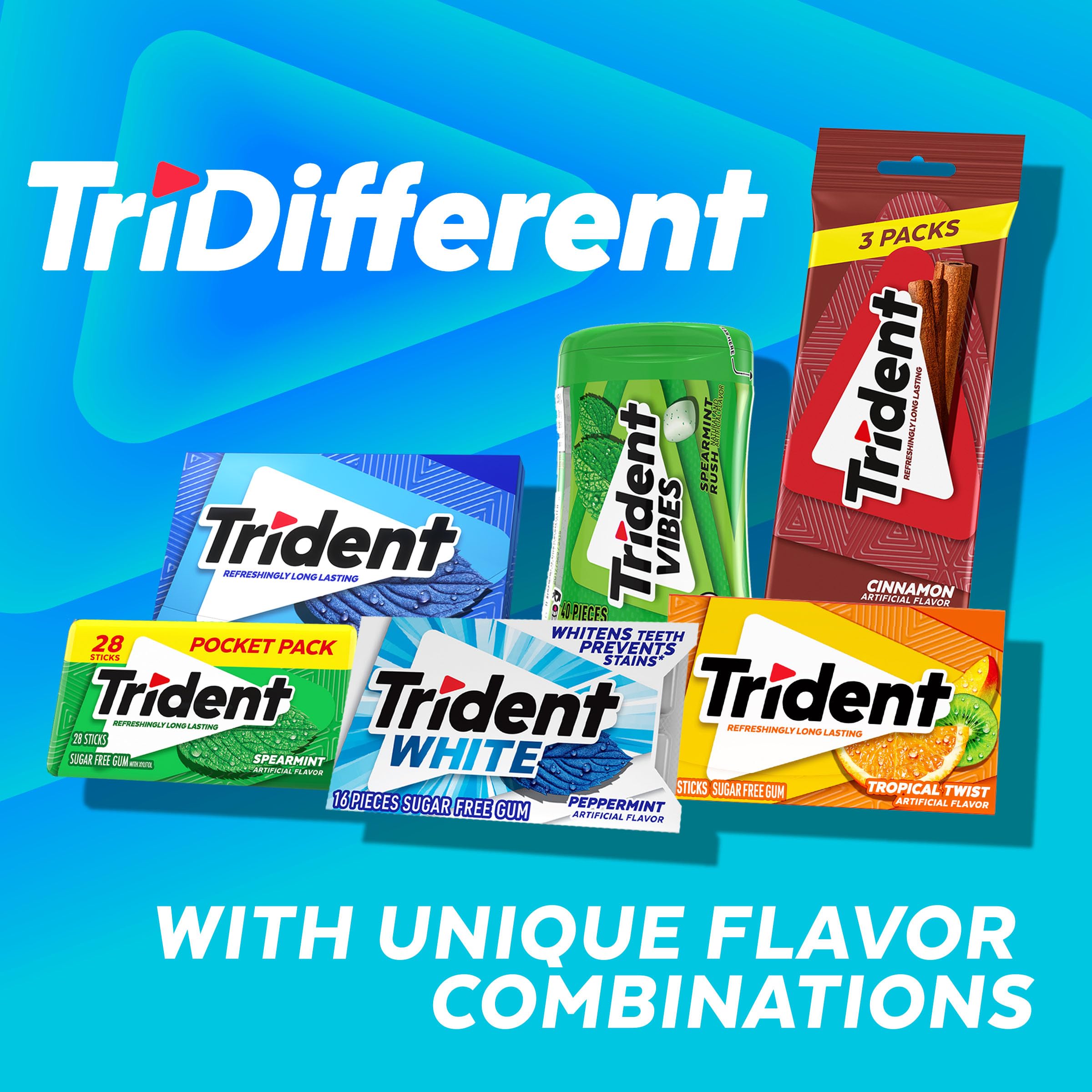 Stacked bulk boxes of Trident Original demonstrating high-volume supply benefit