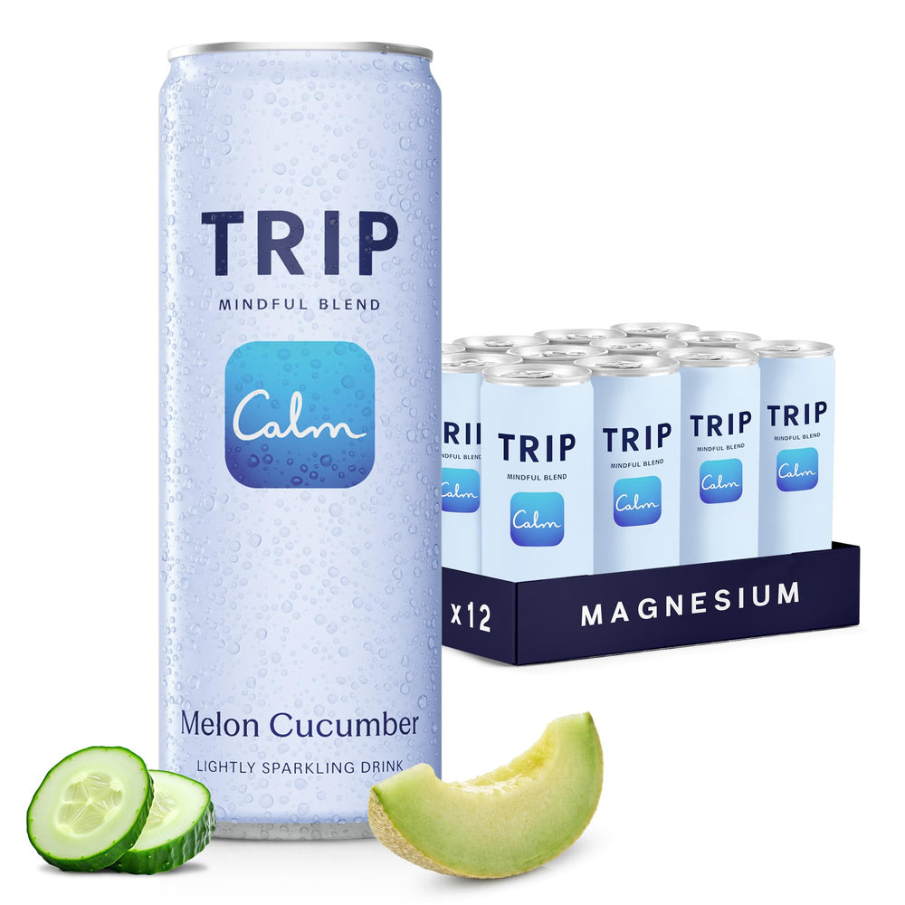 TRIP melon cucumber front packaging showing clean design and flavor