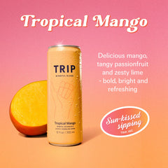 TRIP can close-up bubbles and carbonation, illustrating refreshing mouthfeel benefit