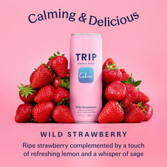 TRIP ingredient label showing adaptogens and botanicals for informed ingredient transparency