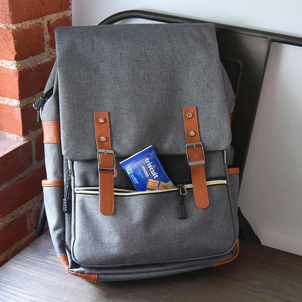 Triscuit Minis inside a picnic lunchbox offering convenient portioned snack