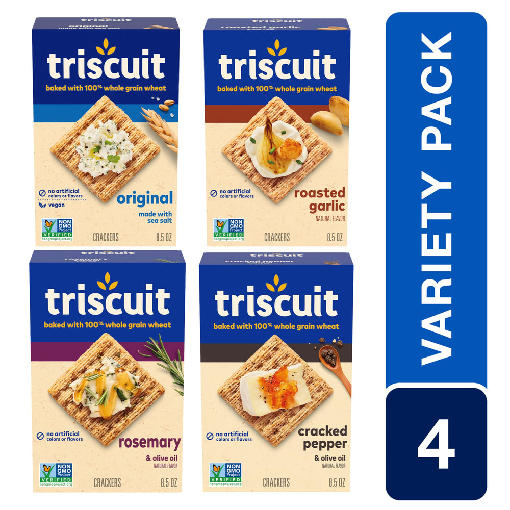 Triscuit rosemary and olive oil box highlighting herbal flavor pairing