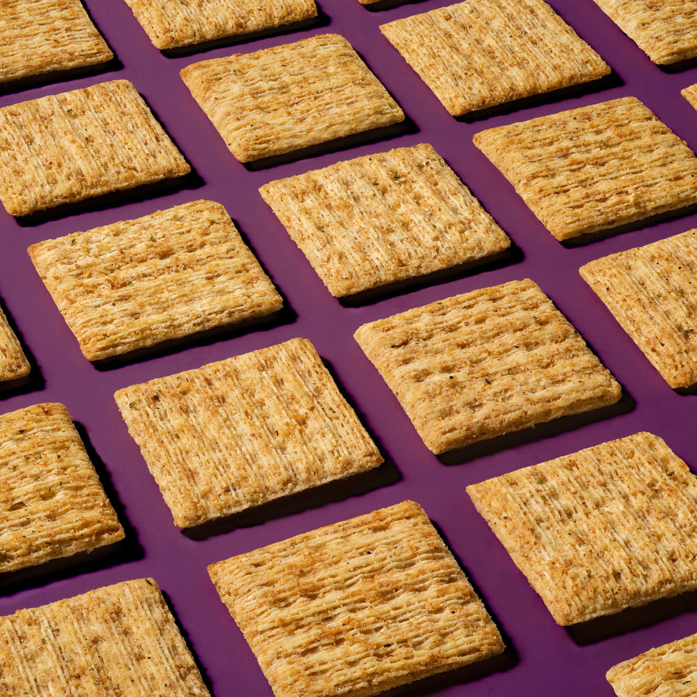 Triscuit label and nutrition panel displaying ingredient transparency benefit