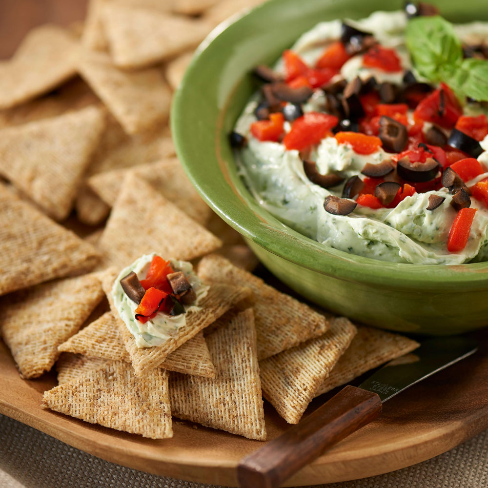 Triscuit in packed lunch as crunchy alternative for on-the-go snacking