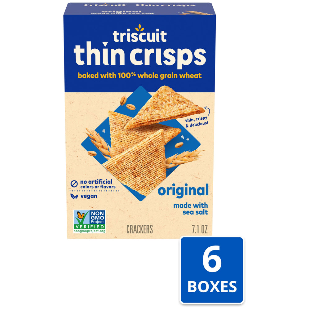 Detailed shot of Triscuit woven texture emphasizing crunch and sturdy bite