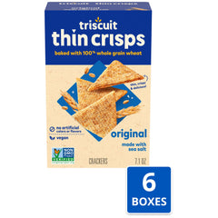 Detailed shot of Triscuit woven texture emphasizing crunch and sturdy bite