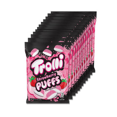 Trolli front packaging showing 4.25 oz pouch and bright graphics, convenient multi-pack benefit