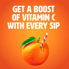 Tropicana pouring into glass demonstrating fresh orange flavor ready to drink