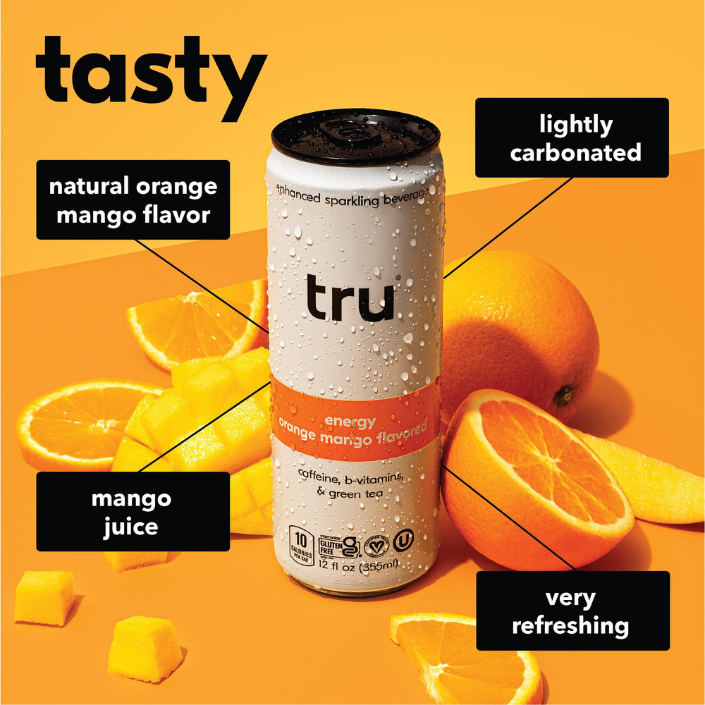 Tru can held in hand showing size and portable convenience