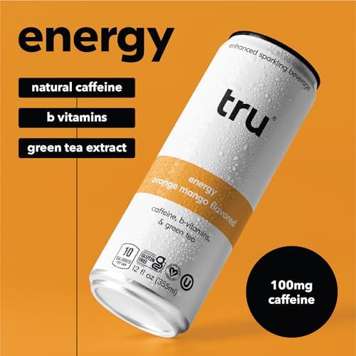 Tru close-up carbonation bubbles highlighting refreshing texture