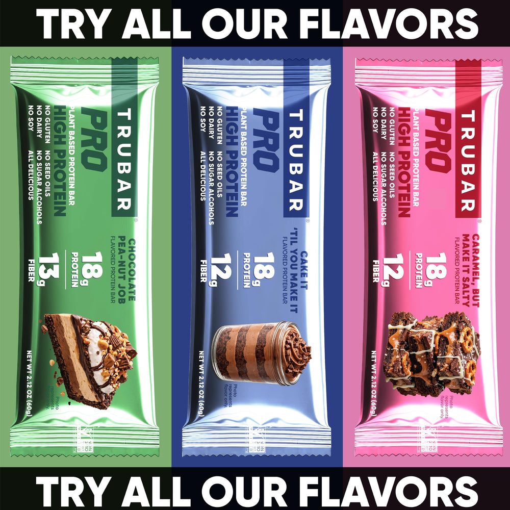 TRUBAR next to a phone to show size and portion control for convenient packing