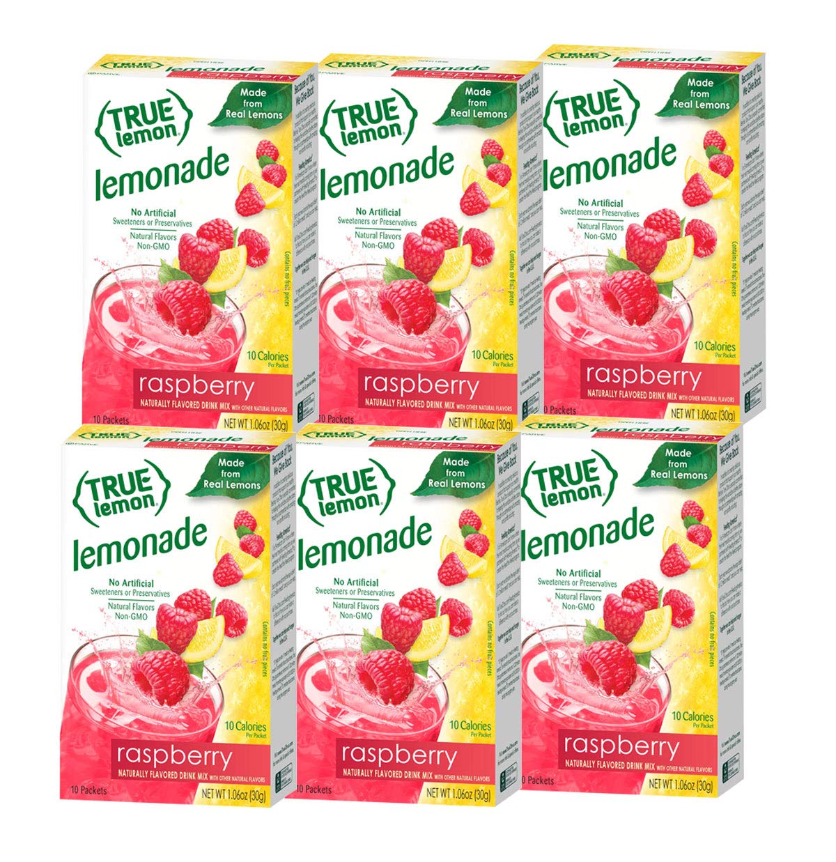 True Citrus front packaging showing six 10-count boxes and convenience