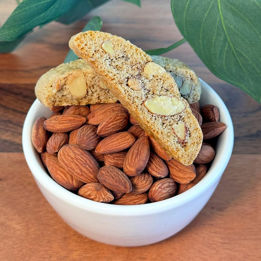 True Delicious biscotti served beside coffee, demonstrating perfect pairing