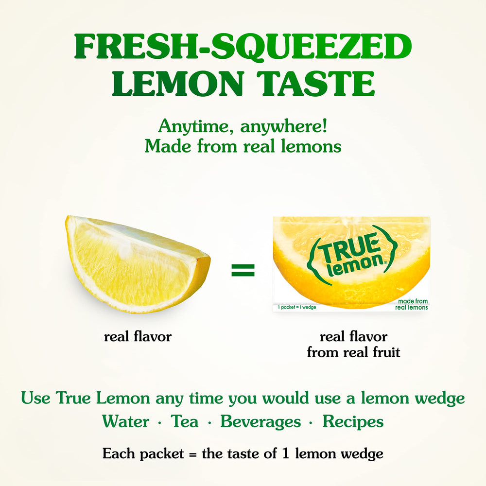 True Lemon crystals macro view highlighting texture and preserved lemon oils for flavor