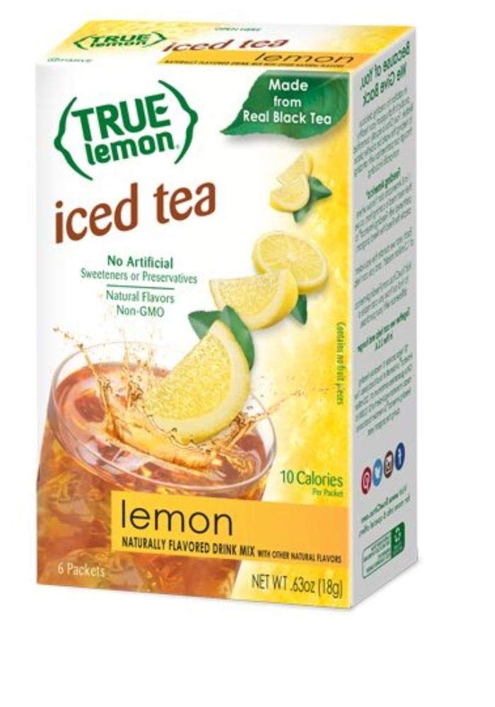 True Lemon front packaging showing box and lemon benefit convenience