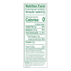 True Lemon single packet closeup displaying packet size and easy portability