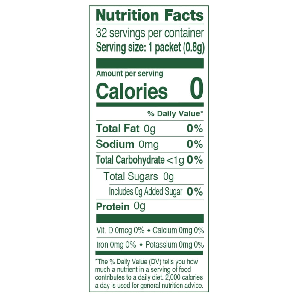 True Citrus single packet held in hand, portable lemon flavor on-the-go benefit