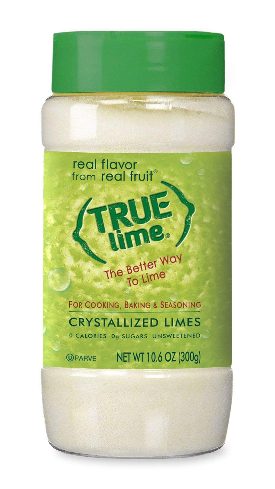 True Citrus True Lime front packaging showing shaker and size benefit