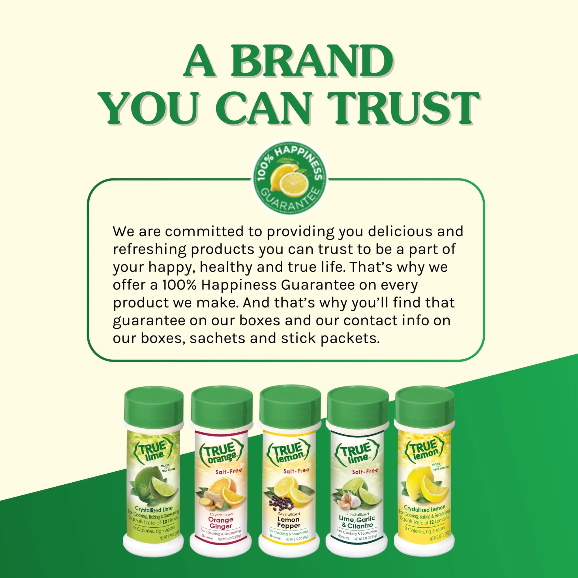 True Citrus two pack stacked emphasizing pantry-ready backup and value benefit