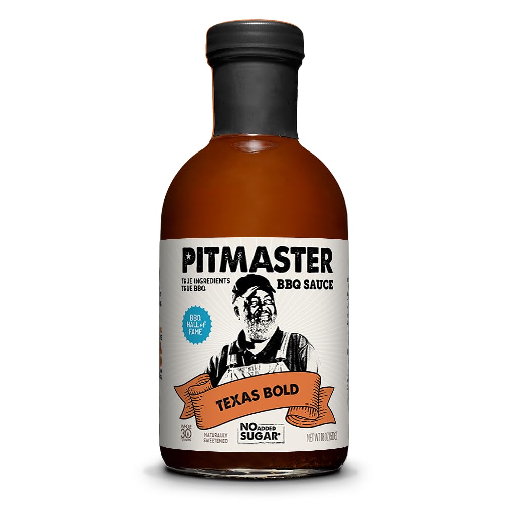 True Made Foods bottle front showing bold Texas-style sauce benefit