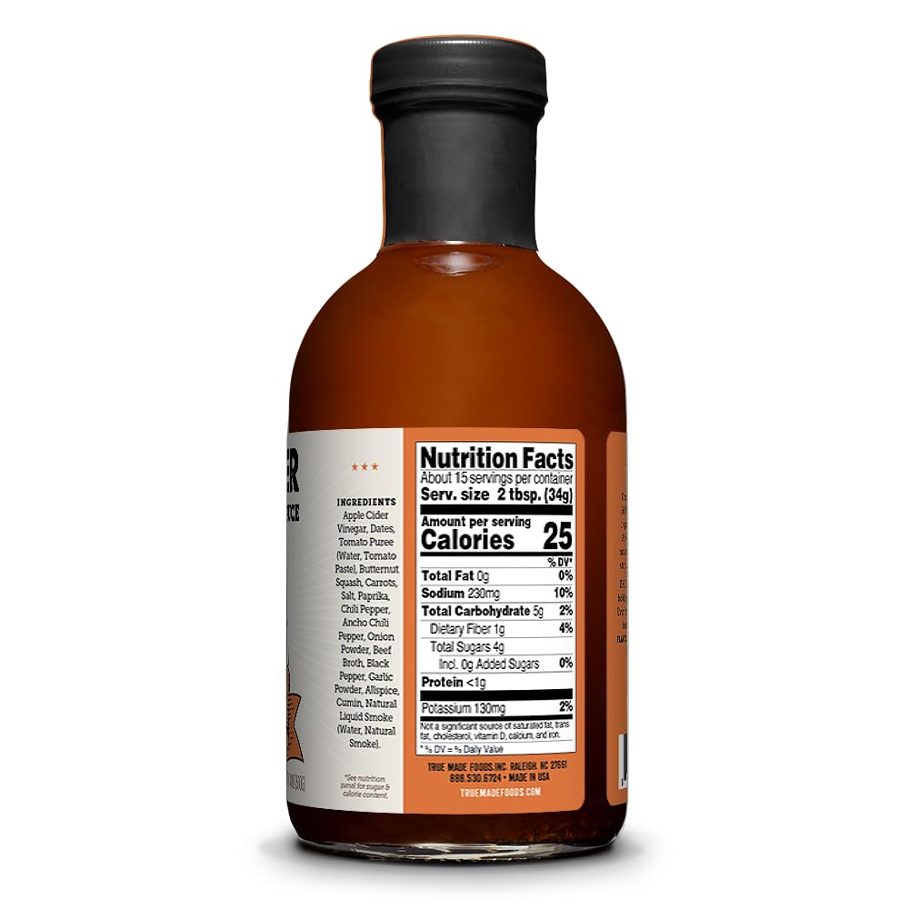 True Made Foods label close-up highlighting natural ingredient transparency