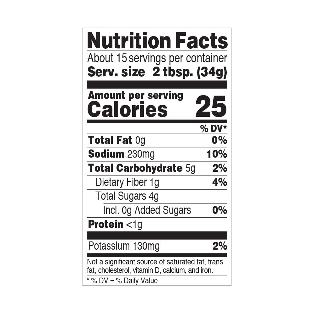 True Made Foods next to ruler showing 18oz bottle size convenience