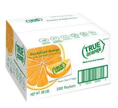 True Orange front packaging showing 500-count and benefits