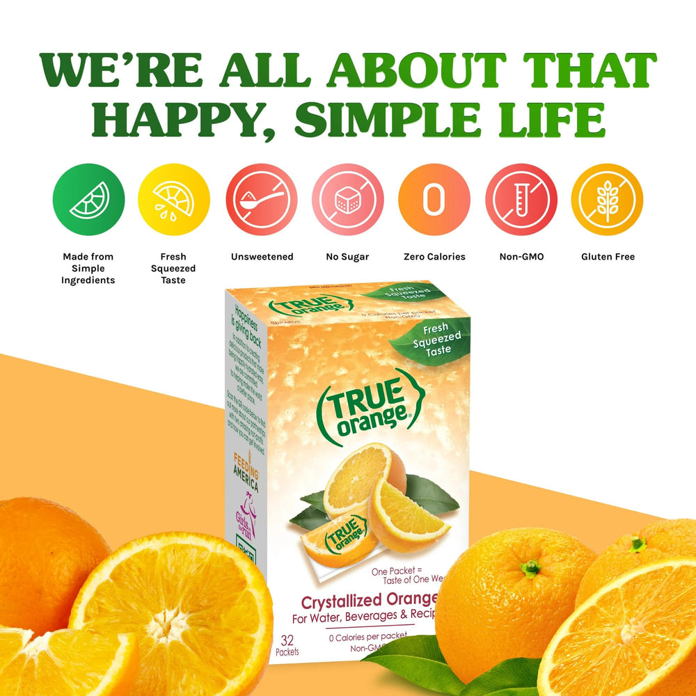 True Orange added to a recipe demonstrating culinary versatility