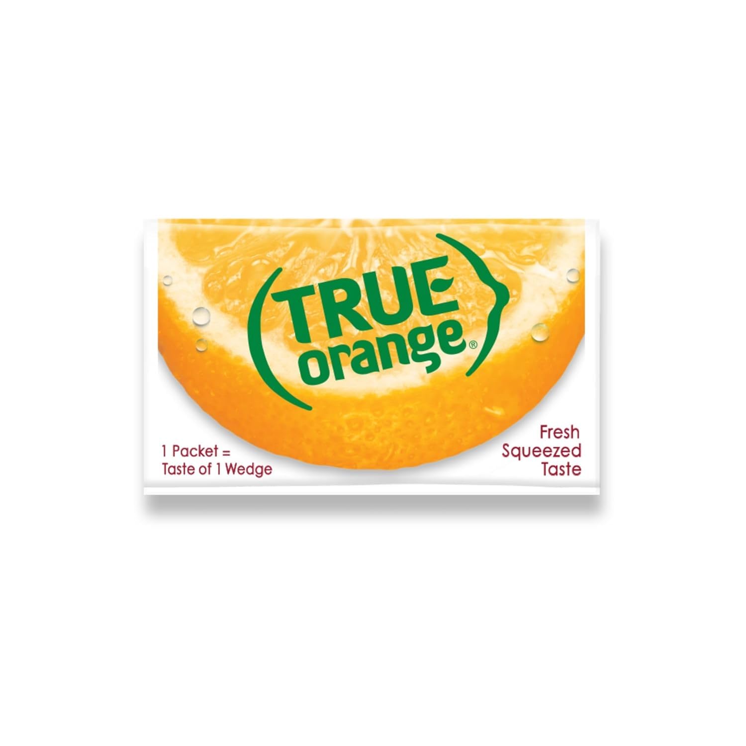 True Orange label and ingredients closeup highlighting simple formula