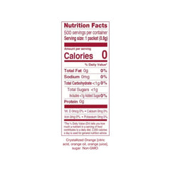 True Orange open packet pouring powder for easy portioning
