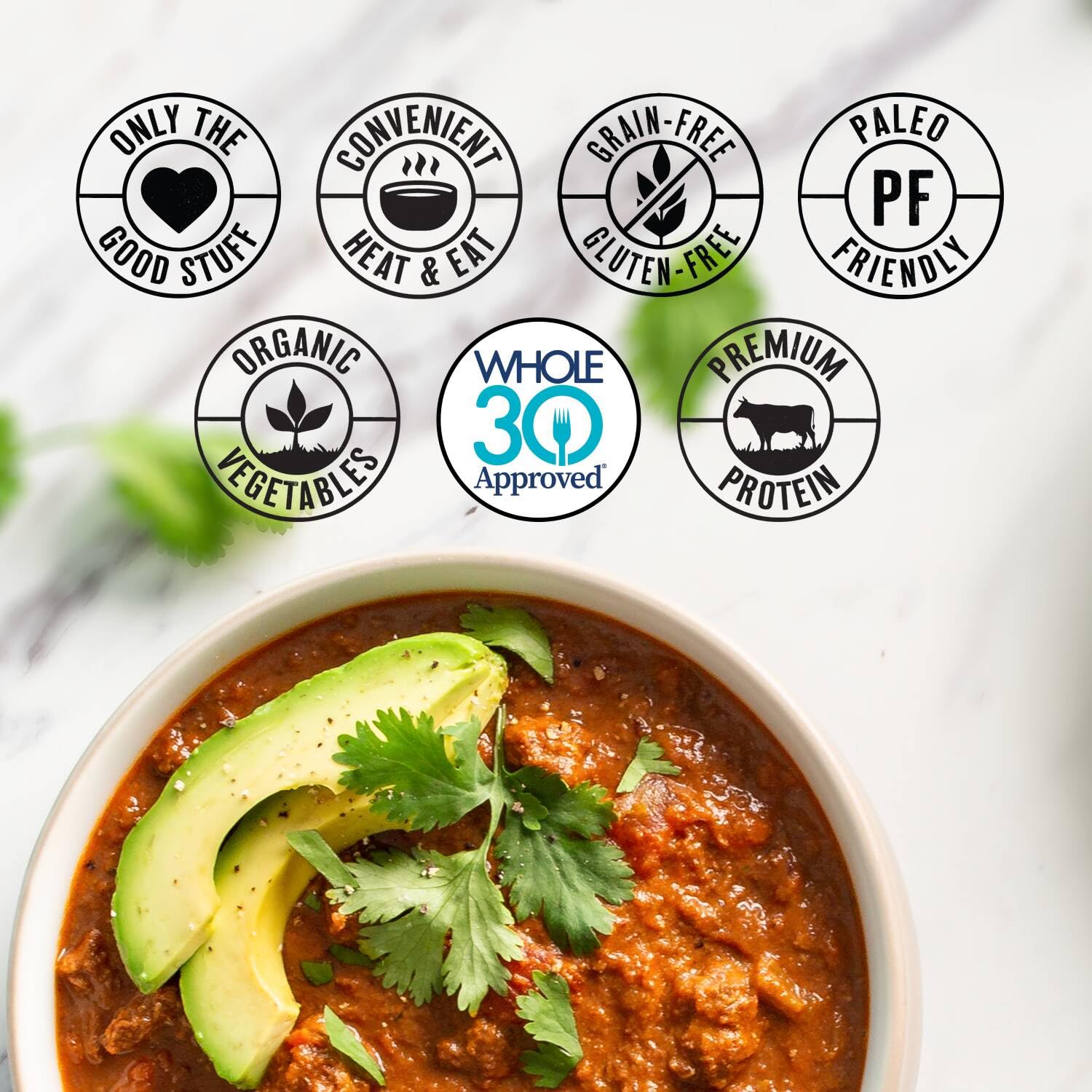 True Primal eight-pack arranged to show pantry-friendly bulk convenience