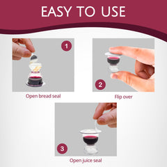 TrueVine cup close-up highlighting chalice shape and ergonomic grip for easy handling