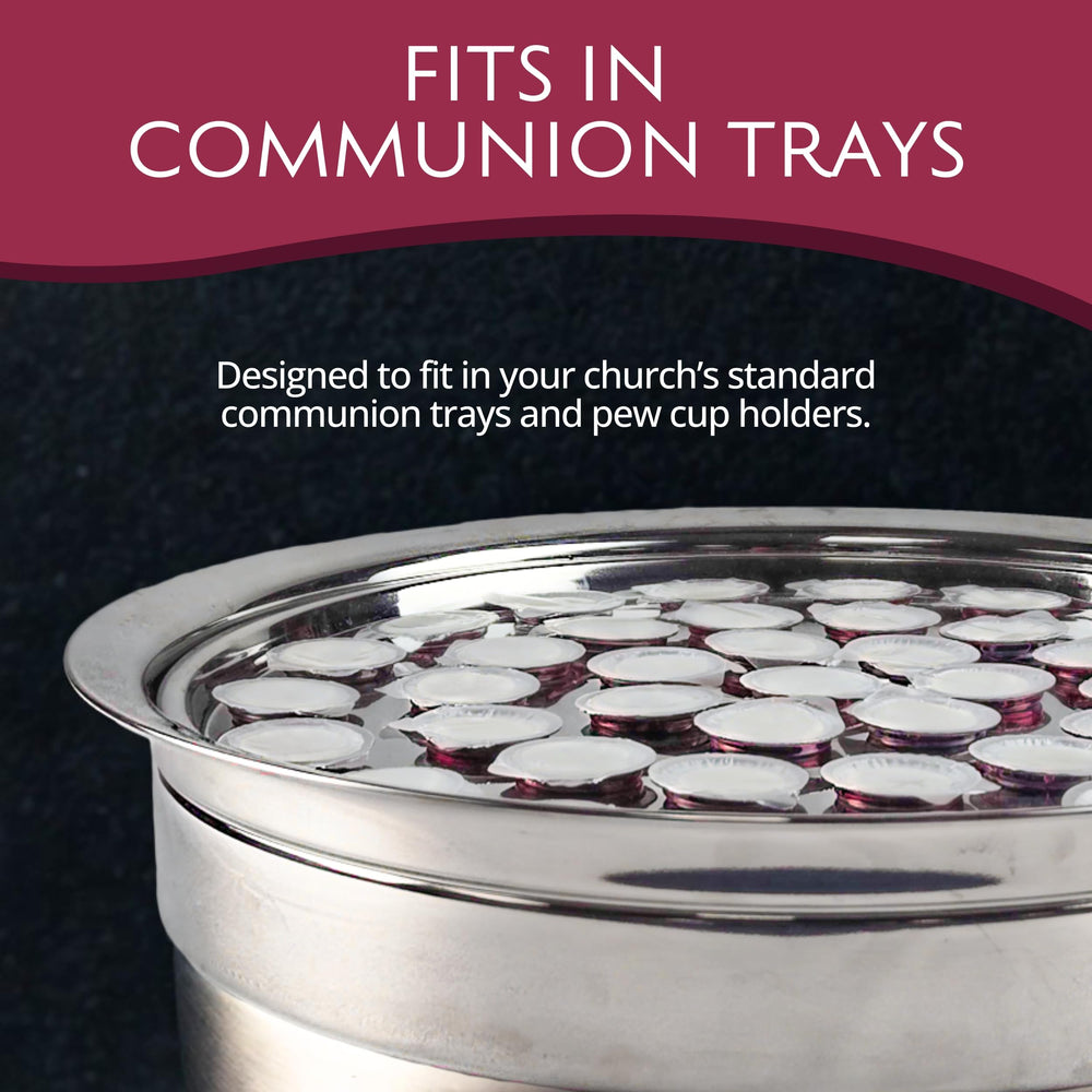 TrueVine cups arranged in standard tray, fast distribution benefit