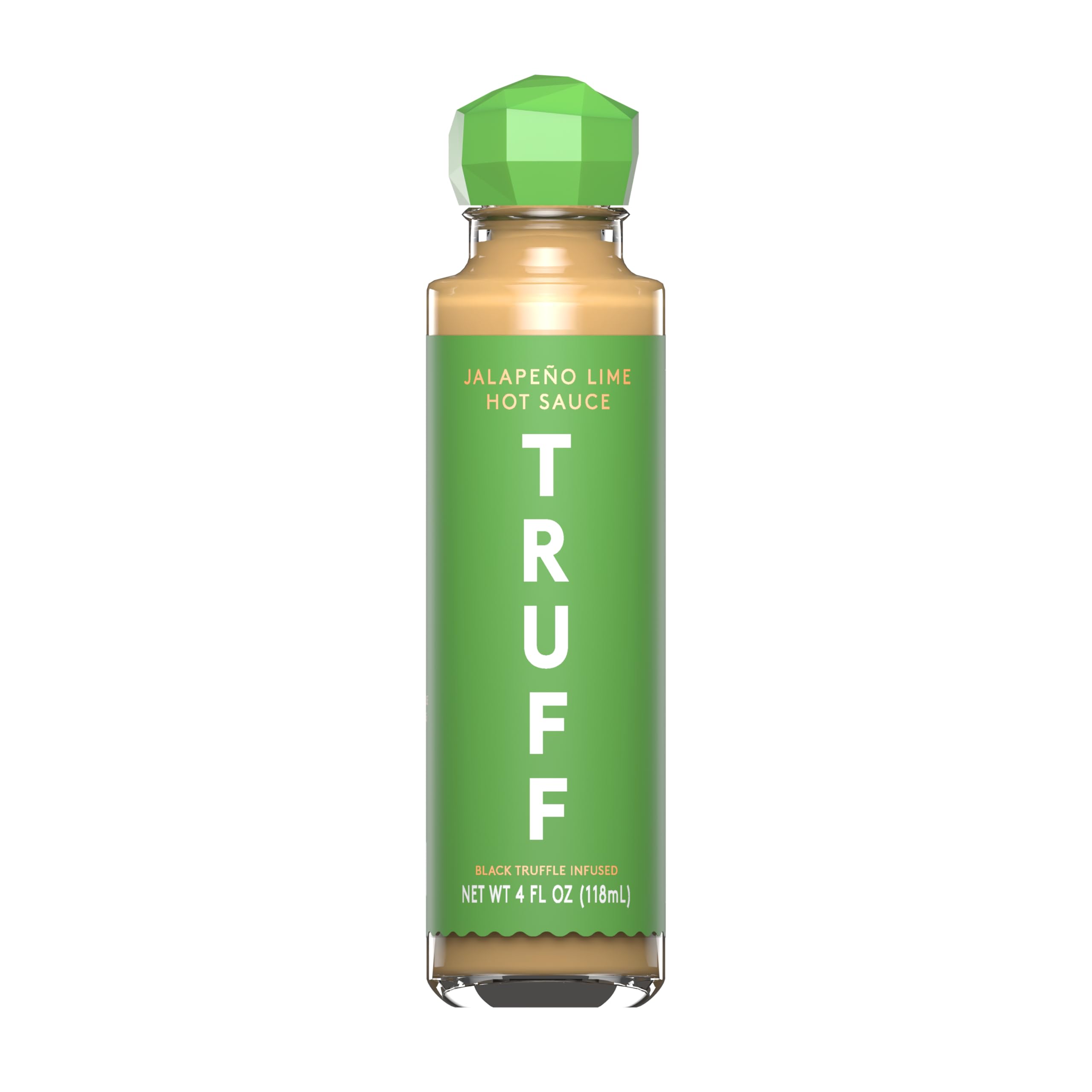 TRUFF front bottle showing label and jalapeño-lime truffle flavor boost