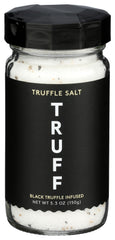 TRUFF jar front view showing label and 5.3 oz size, highlights gourmet seasoning