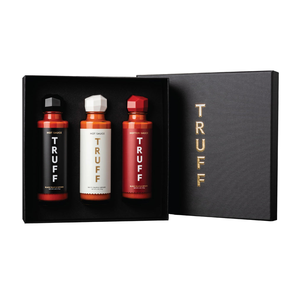 TRUFF Flagship bottle front view showing label and premium cap, enhances dishes
