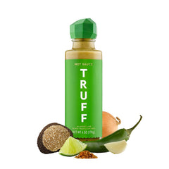 TRUFF front bottle shot showing label and premium design, highlights gourmet appeal