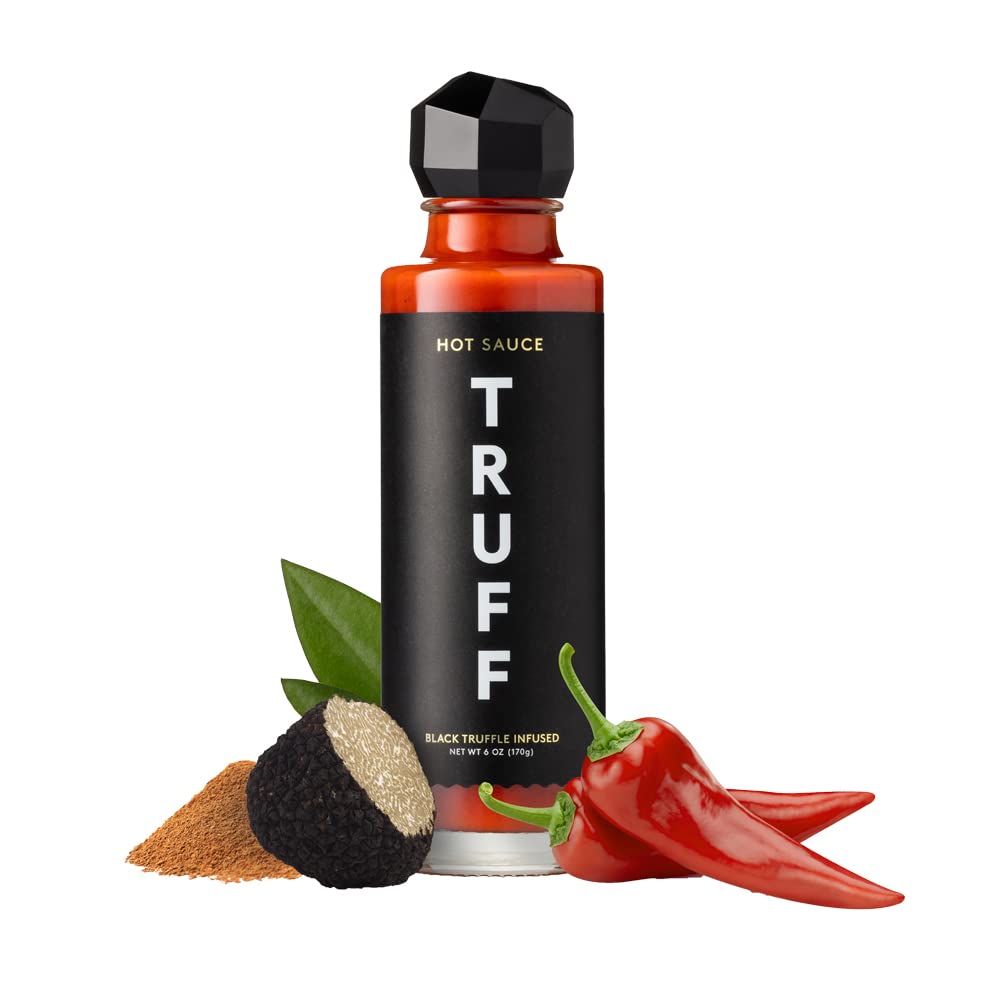 TRUFF front bottle view showing elegant packaging and premium appeal